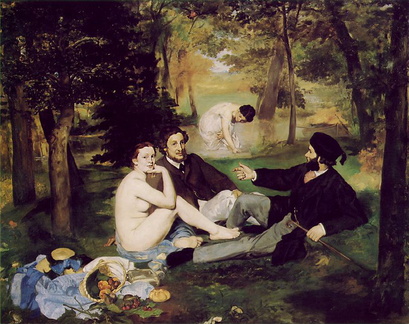 1863 Edouard Manet Dejeuner sur l Herbe