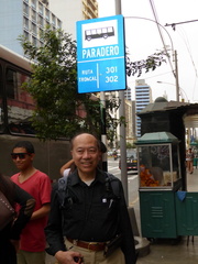 2017-05-13 Lima 12 Bus 301 Miraflores to Downtown 2